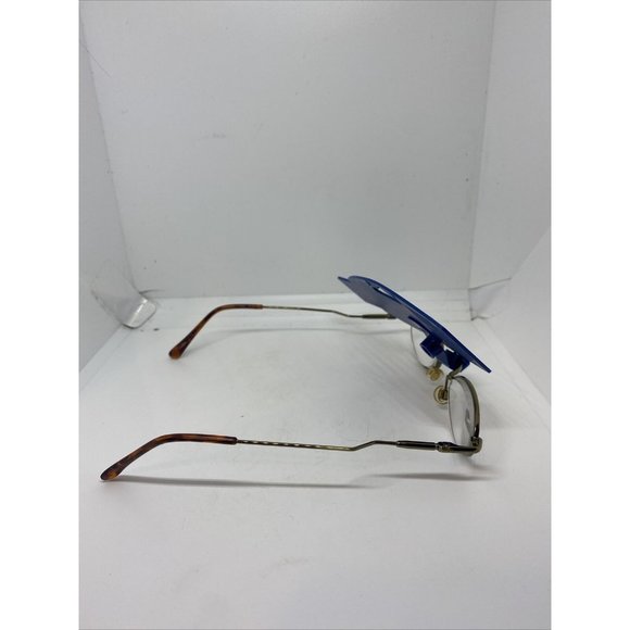 Magnivision Reading Eyeglasses Metal Frame +2.75 Lightweight Brown Readers - Picture 5 of 5